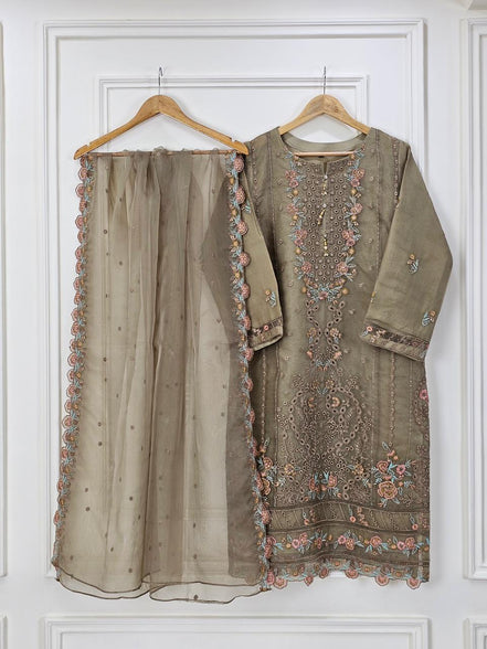 Nia Muse - 3 Piece Embroidered