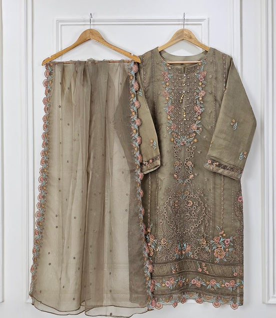 Nia Muse - 3 Piece Embroidered