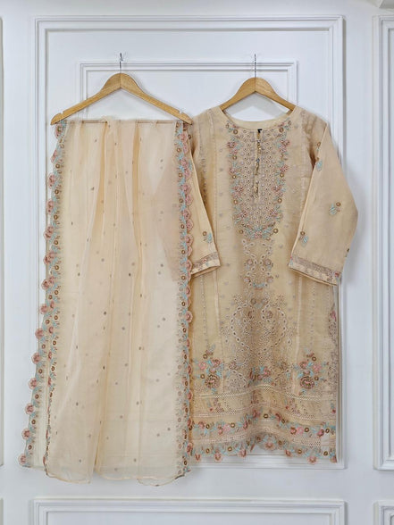 Nia Muse - 3 Piece Embroidered