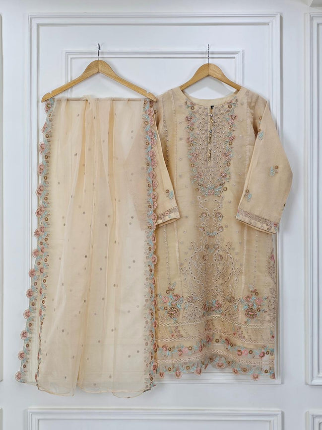 Nia Muse - 3 Piece Embroidered