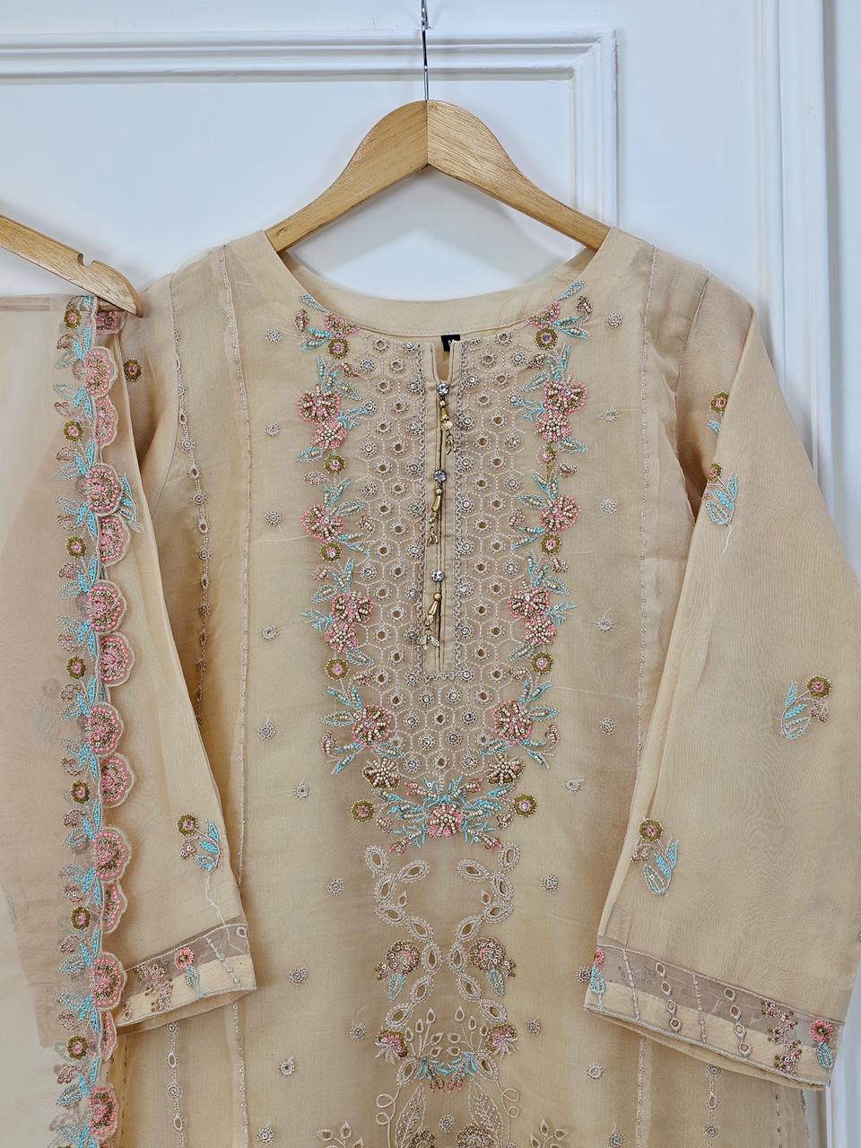 Nia Muse - 3 Piece Embroidered