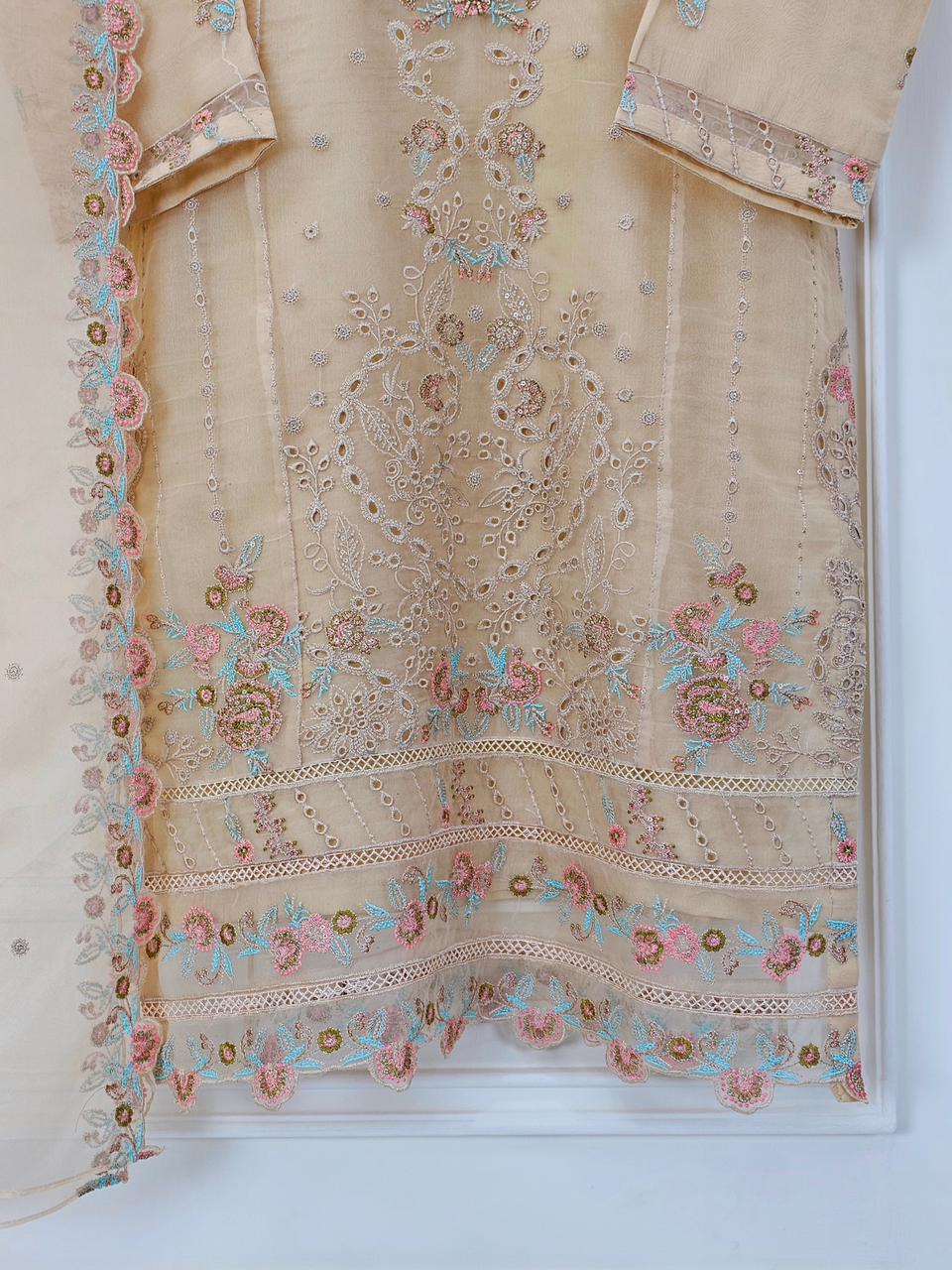 Nia Muse - 3 Piece Embroidered